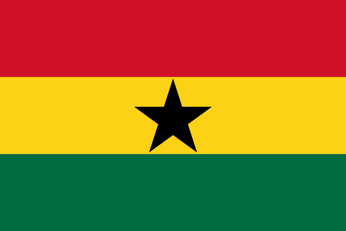 Ghana placed second most peaceful country in Africa and 38th worldwide.