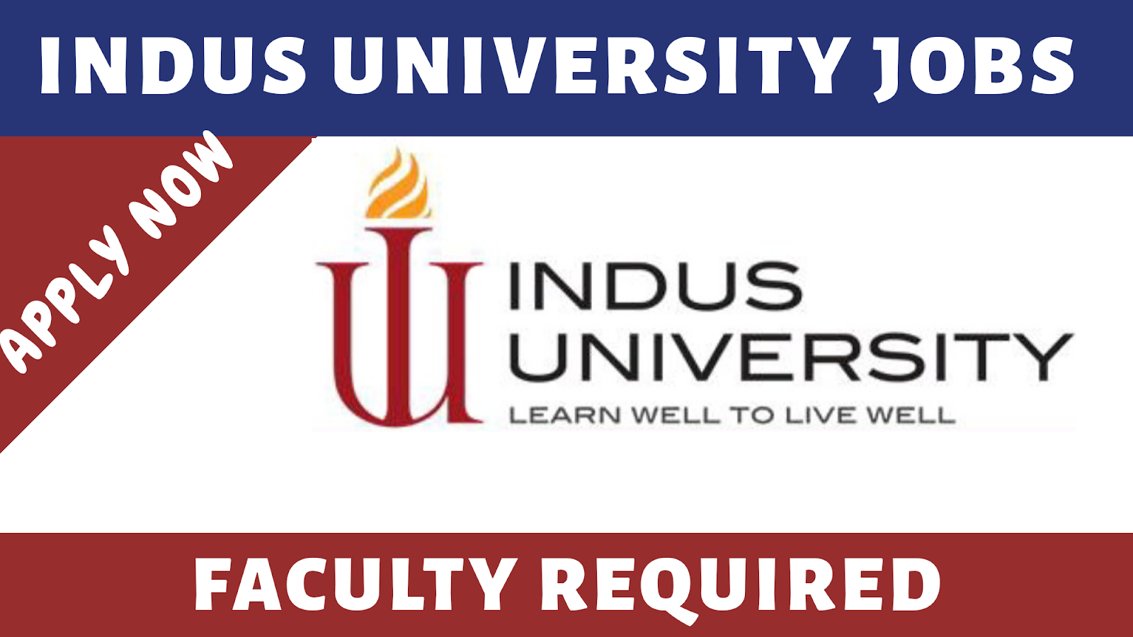 Indus University Jobs Faculty required 2019 Engineering Career