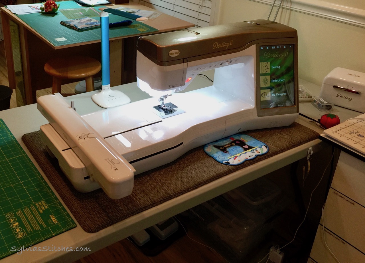 Perfect Embroidery Machine Mat Sylvia's Stitches
