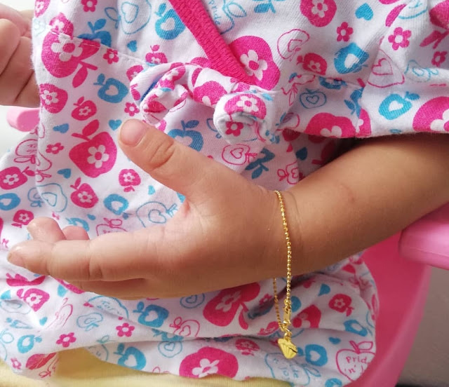 Hadiah gelang tangan emas dari ibu adira (ciktom ler)