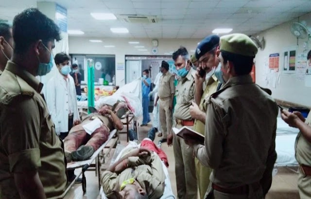 उत्तर प्रदेश में महा जंगलराज, हिस्ट्रीशीटर ने 8 पुलिसकर्मियों को मौत के घाट उतारा, सात घायल, भाजपा नेता पर योगी ने साधी चुप्पी