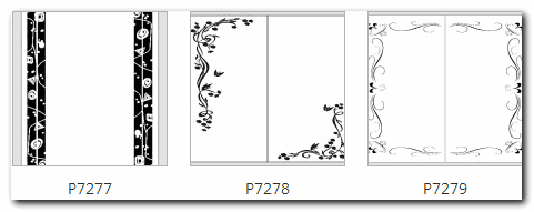 изображение рамок и уголков на зеркале