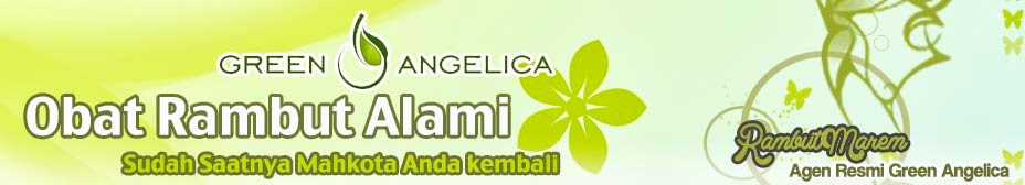 Obat penumbuh rambut botak alami paling mujarab green angelica