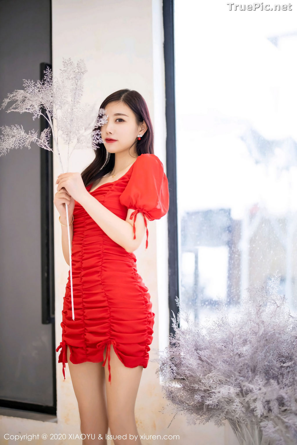 Image XiaoYu Vol.326 - Chinese Model - Yang Chen Chen (杨晨晨sugar) Sexy With Red Bodycon Dress - TruePic.net - Picture-60