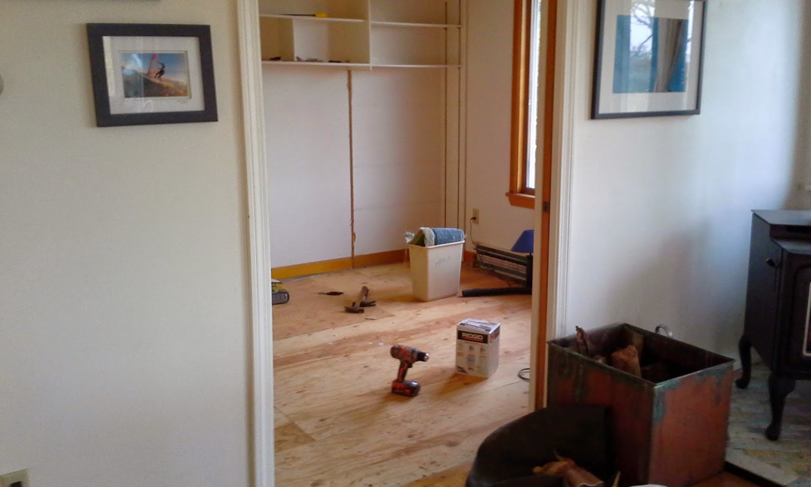 Adventures in Nesting: DIY Flooring Project: Wide Plank Pine Hardwood