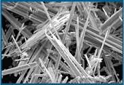 Asbestos becomes dangerous when it has broken down into small fibers and is inhaled