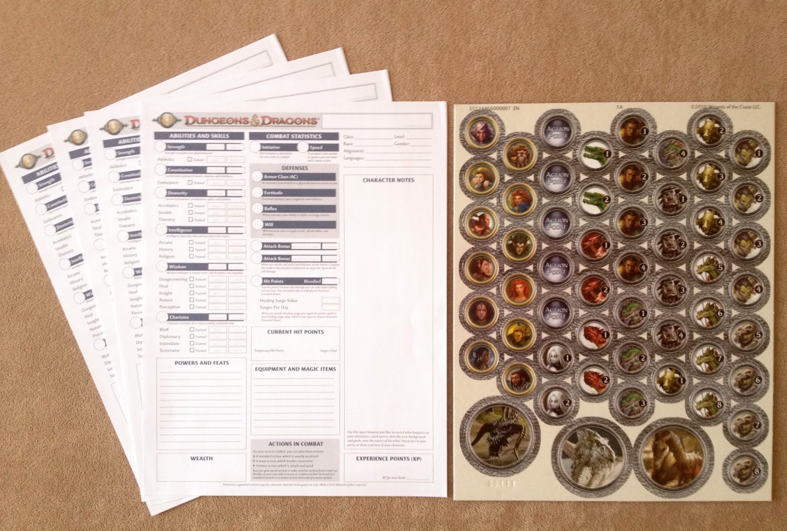 kaktusenok: D&amp;D 4: Распаковка Dungeons &amp; Dragons 4th edition Starter ...