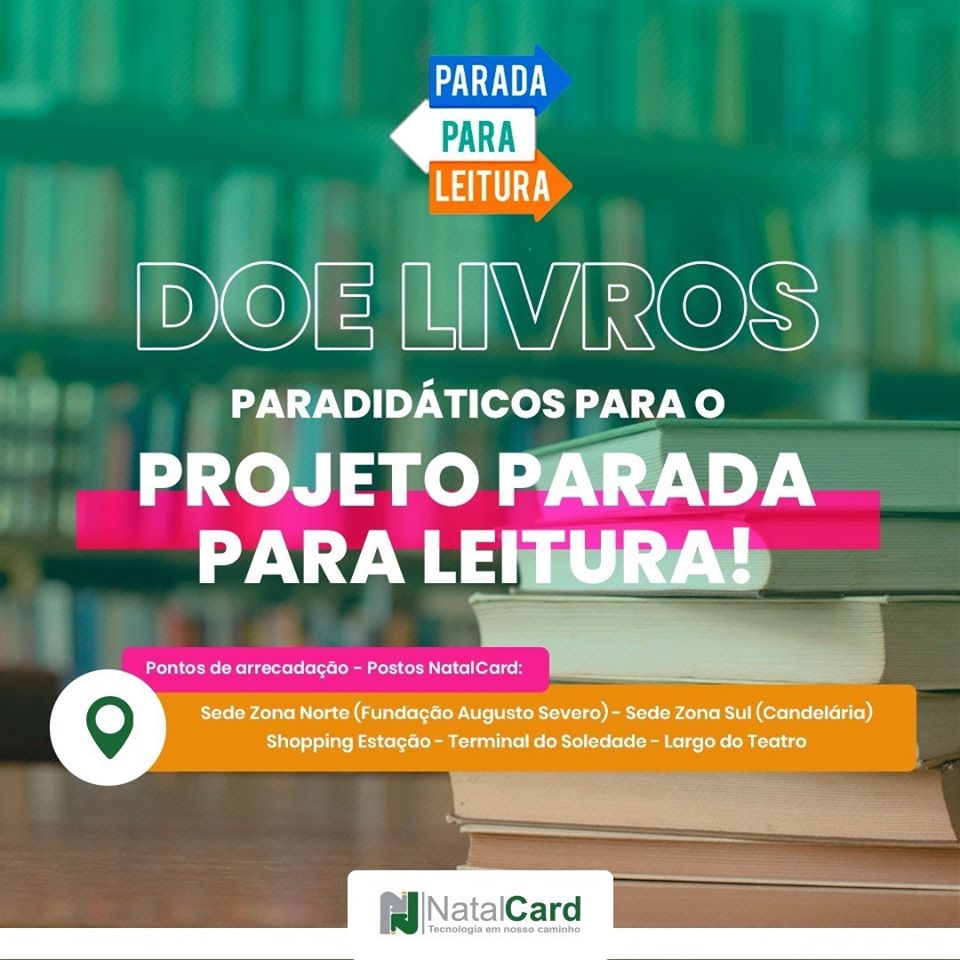 NatalCard realiza campanha "Parada para leitura" 1 83822374 2663777550575260 7474929075862110208 o