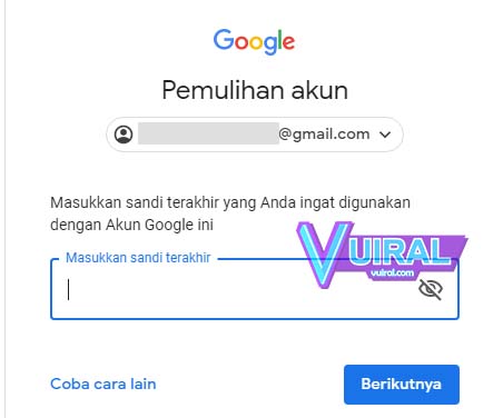 5 Cara Mengatasi Lupa Password Gmail Di Hp Dan Laptop Vuiral