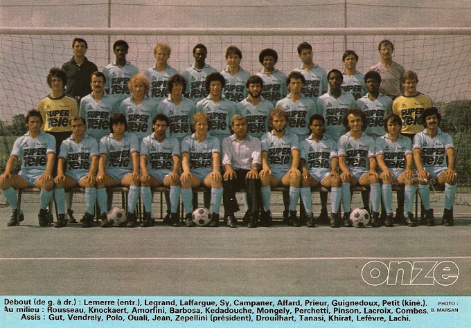 PARIS FOOTBALL CLUB 1980-81. By Panini.