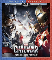 Captain America Civil War 3D Blu-ray Cover