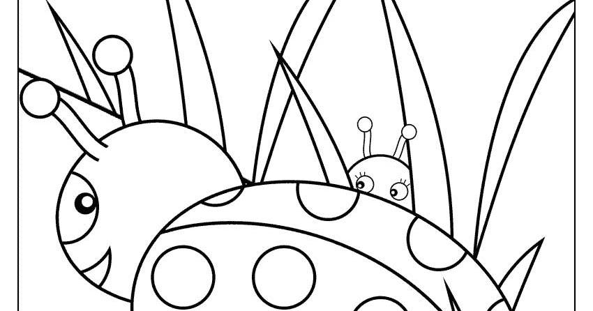 Ergtnobnukebe: Ladybug Coloring Pages