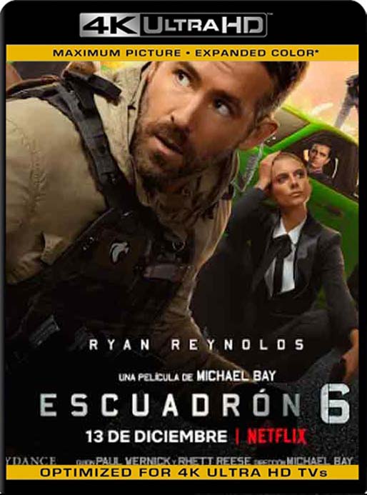 Escuadrón 6 (2019) 4K 2160p UHD [HDR] Latino [GoogleDrive]