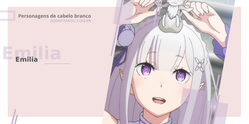 Pin de (un)happiness em Emilia  Personagens de anime, Re zero