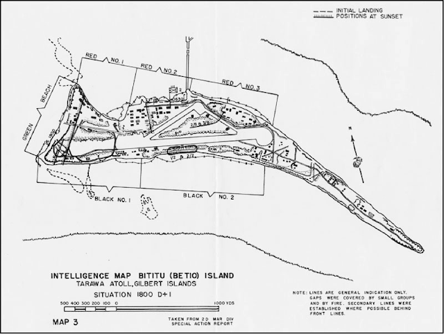 Peninsula Wargames Group Tarawa Bolt Action June 2016 Map