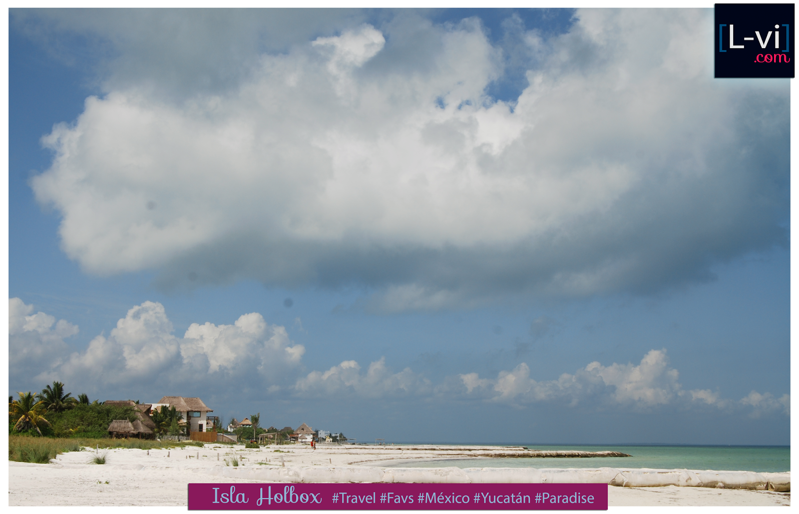 Isla Holbox: The perfect spot for a destination wedding by Lucebuona©.  L-vi.com
