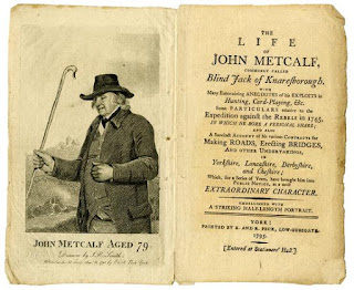 Brytyjski niewidomy inżynier dróg, John Metcalf