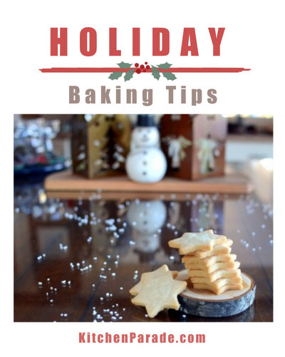 Holiday Baking Tips ♥ KitchenParade.com, practical Christmas cookie-baking tips, packed with ideas for new and experienced bakers both.