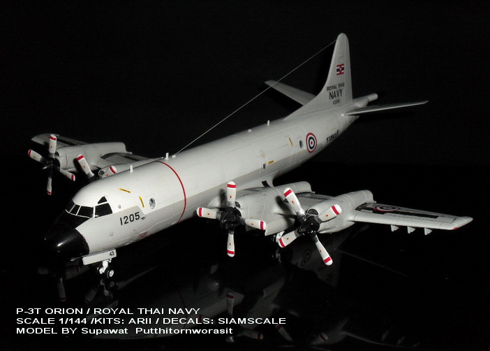 1/144 P-3T  "ORION" ROYALTHAI NAVY