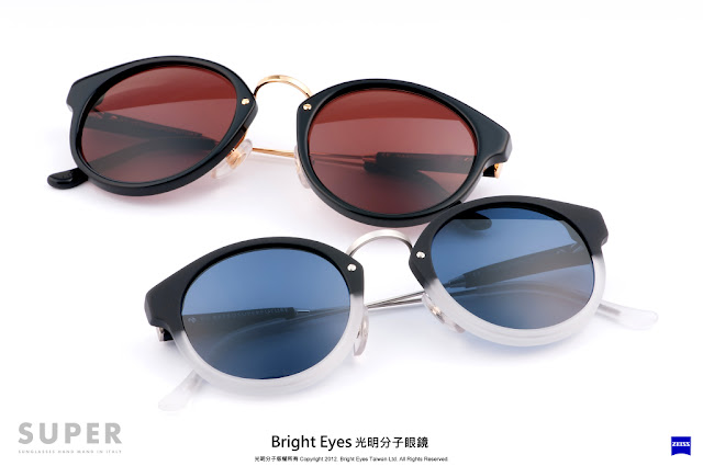 純義大利血統．RETRO SUPER FUTURE SUNGLASSES 熱力登台－光明分子．眼鏡