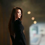 Park Hyun Sun Sexy in All Black Foto 6