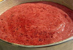 Beetroot Cake Batter