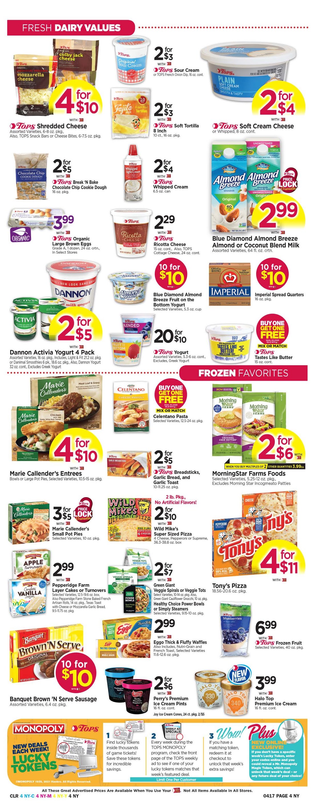 tops grocery flyer