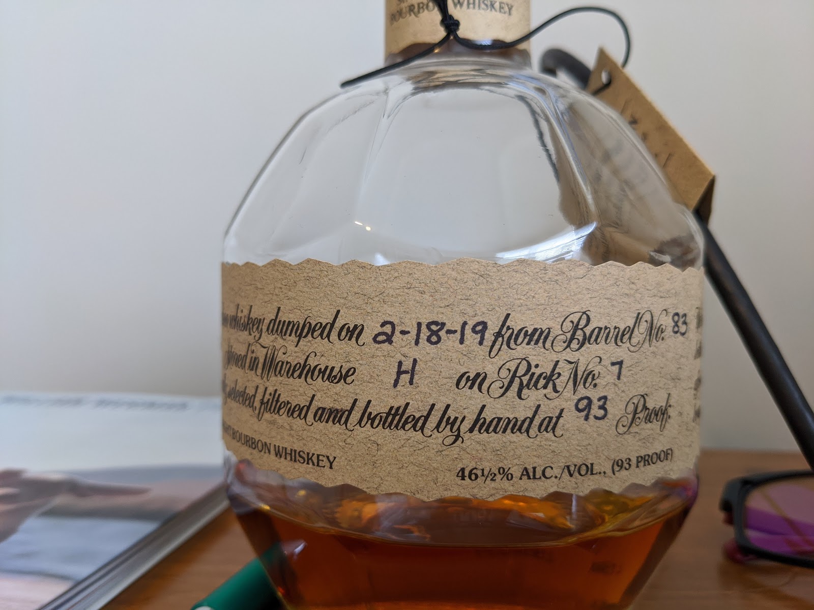 Columbus Bourbon Blanton's Single Barrel Bourbon Review