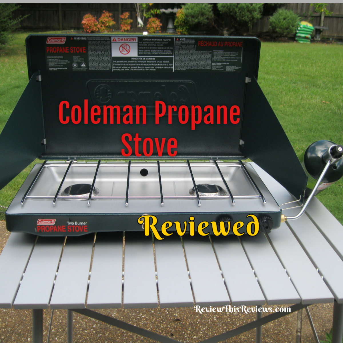 Coleman Classic 2Burner Propane Stove Reviewed