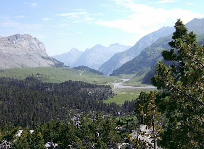 Gemmi Pass landscape
