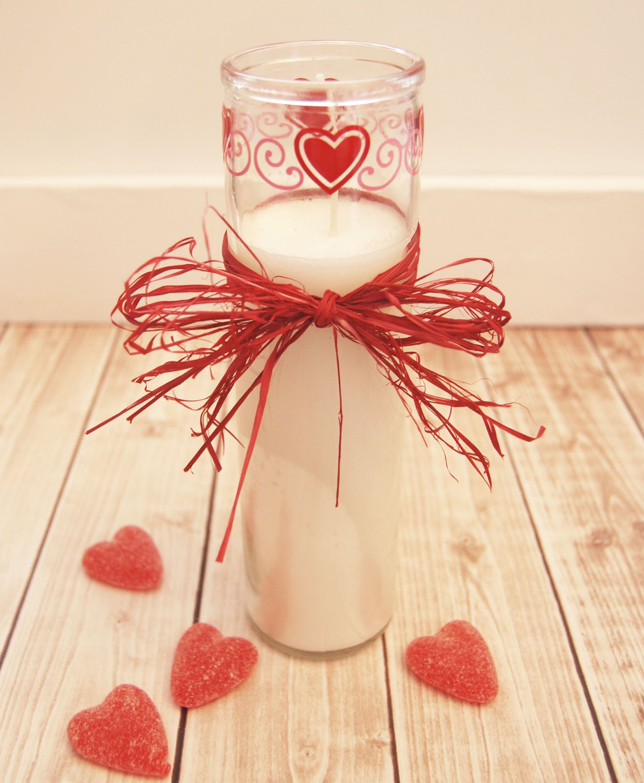 Dollar Store Valentine Candles burtonavenueABCNews