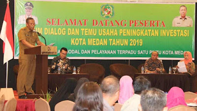 Forum Dialog dan Temu Usaha Peningkatan Investasi di Kota Medan