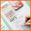 Bút dạ đánh dấu 2 đầu cute - Set 6 bút highlight nhiều màu pastel xinh đồ dùng học tập giá rẻ