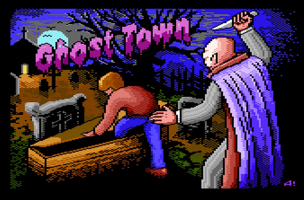 Indie Retro News Ghost Town A classic game from 1985 gets a C64 remake