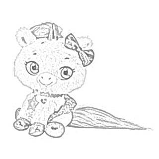 Shimmer Stars Plush Pets coloring pages free and downloadable coloring.filminspector.com