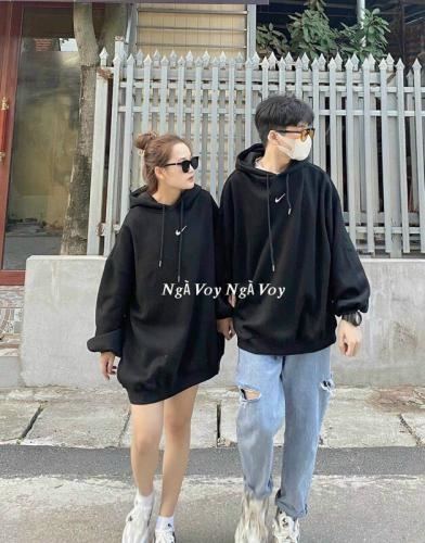 Áo khoác nỉ HOODIE TAY PHỒNG nón 2 lớp