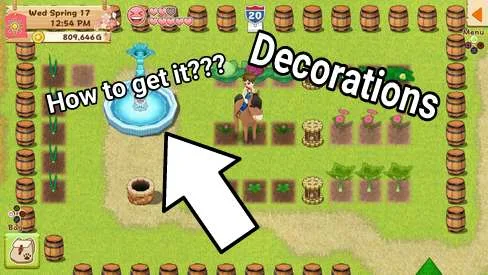 How to unlock decorations in Harvest Moon: Light of Hope
