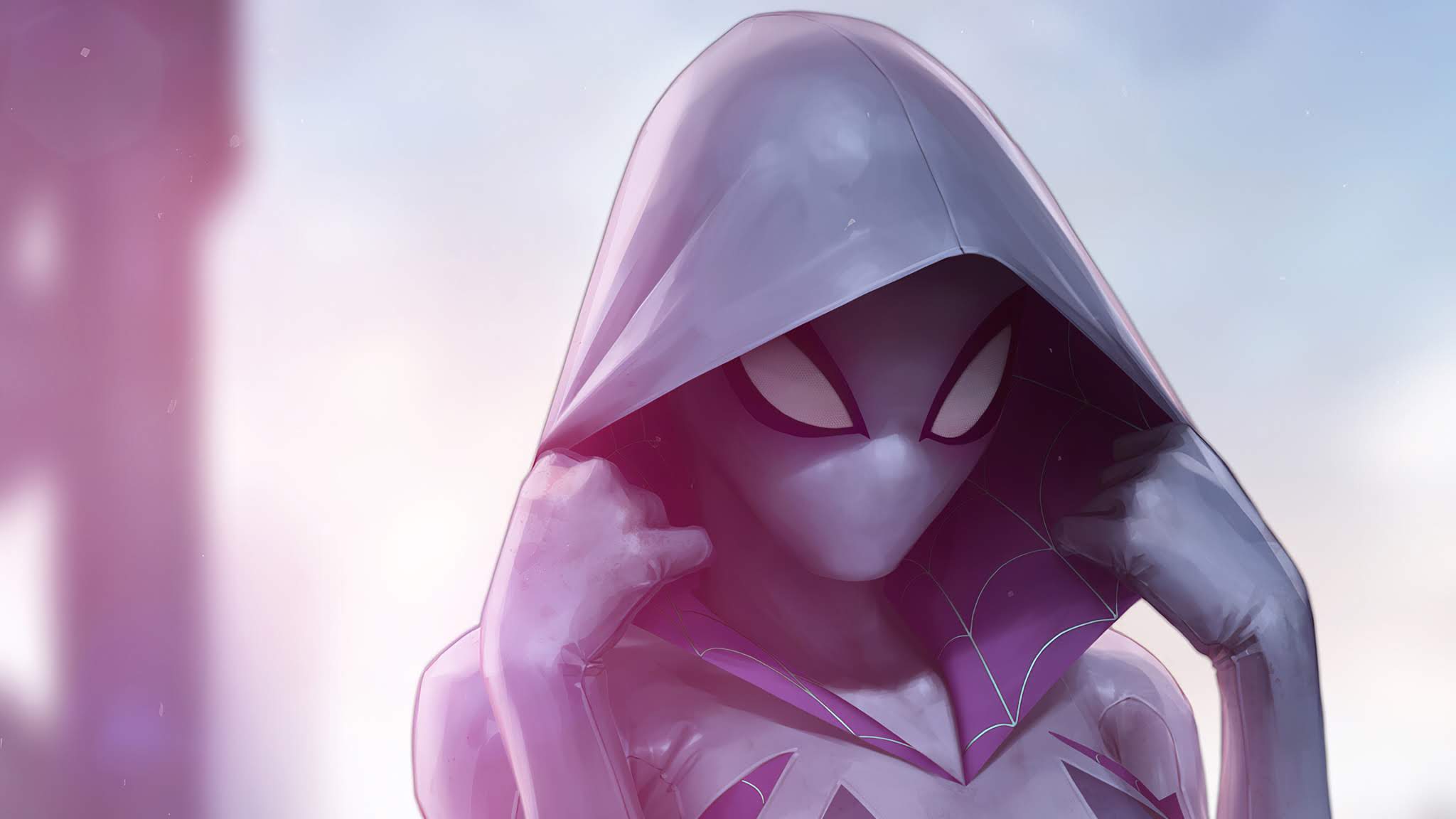 spider man into the spider verse gwen stacy wallpaper spider man into the spider verse gwen stacy wallpaper