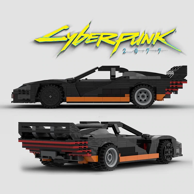 AliExpress Finds Cyberpunk 2077 Quadra Turbo R (V’s Car) MOC Build