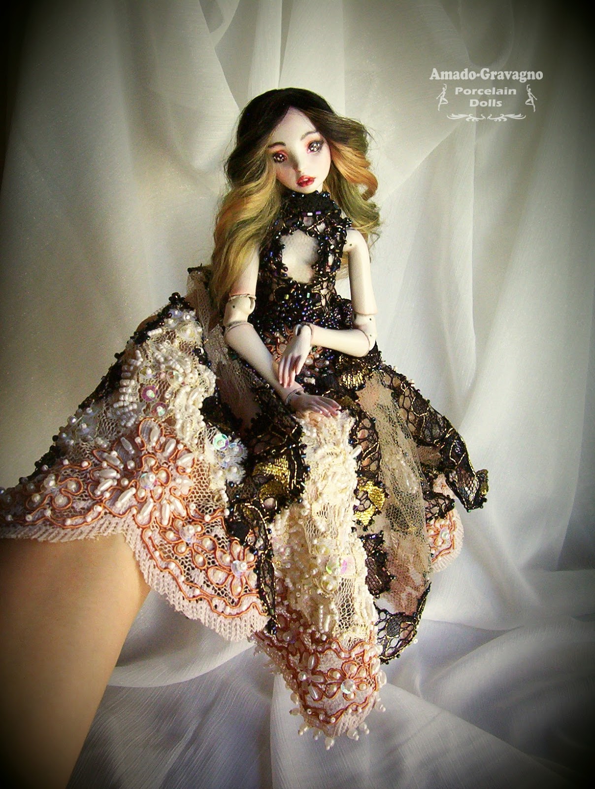custom made porcelain dolls