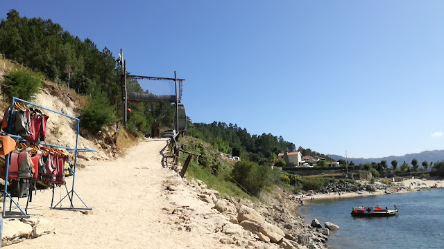 Acesso praia Fluvial do Ipanema