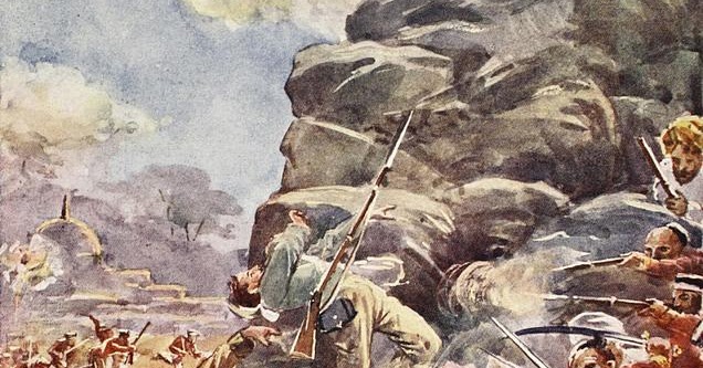 Devon Wargames Group Siege of Delhi, Indian Mutiny Black Powder