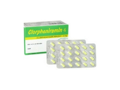 Thuốc dị ứng Clopheniramin 4 của Dược hậu giang