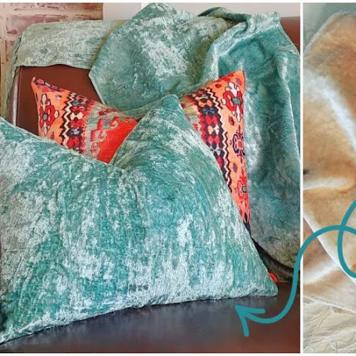 How to Over-Dye Fabric & Repurposed Vintage Velvet Tablecloths