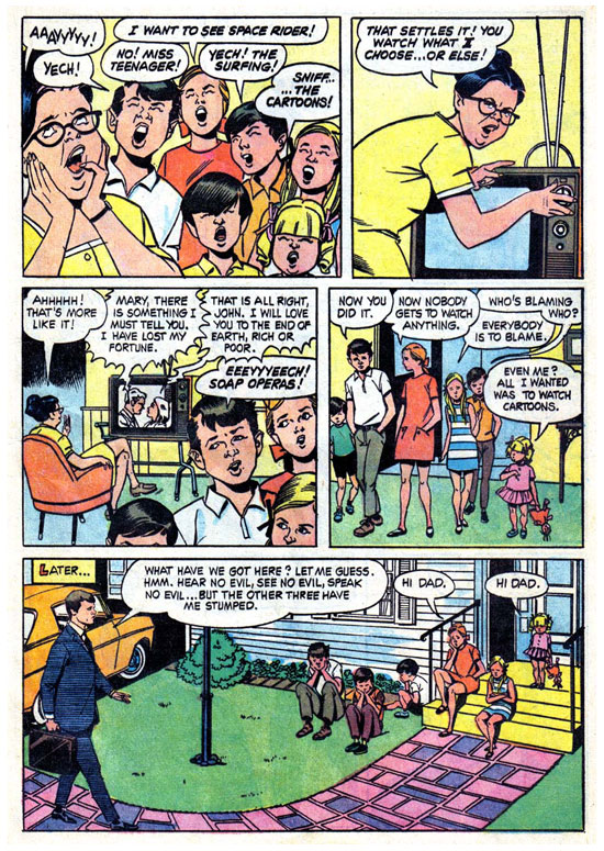 Brady Bunch Comics Free Illustrated Stories