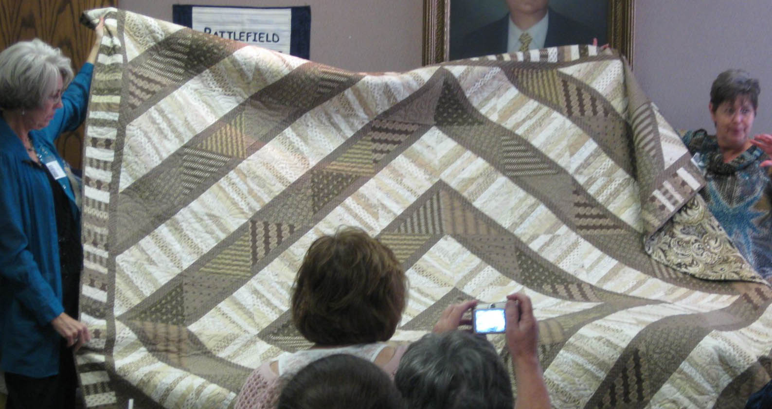 Fiber Antics by Veronica String Quilt Revival