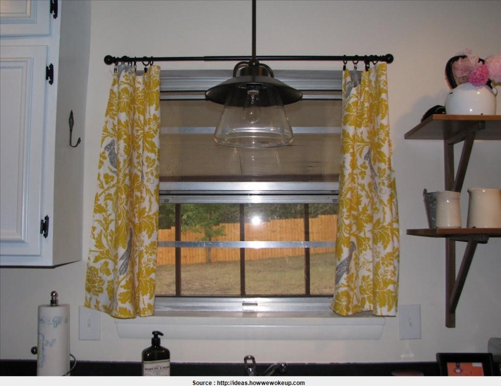 Yellow Kitchen Curtains