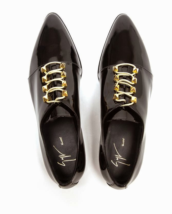 Slicker Than Oil: Giuseppe Zanotti Jackson Patent Leather Lace Up Shoes ...
