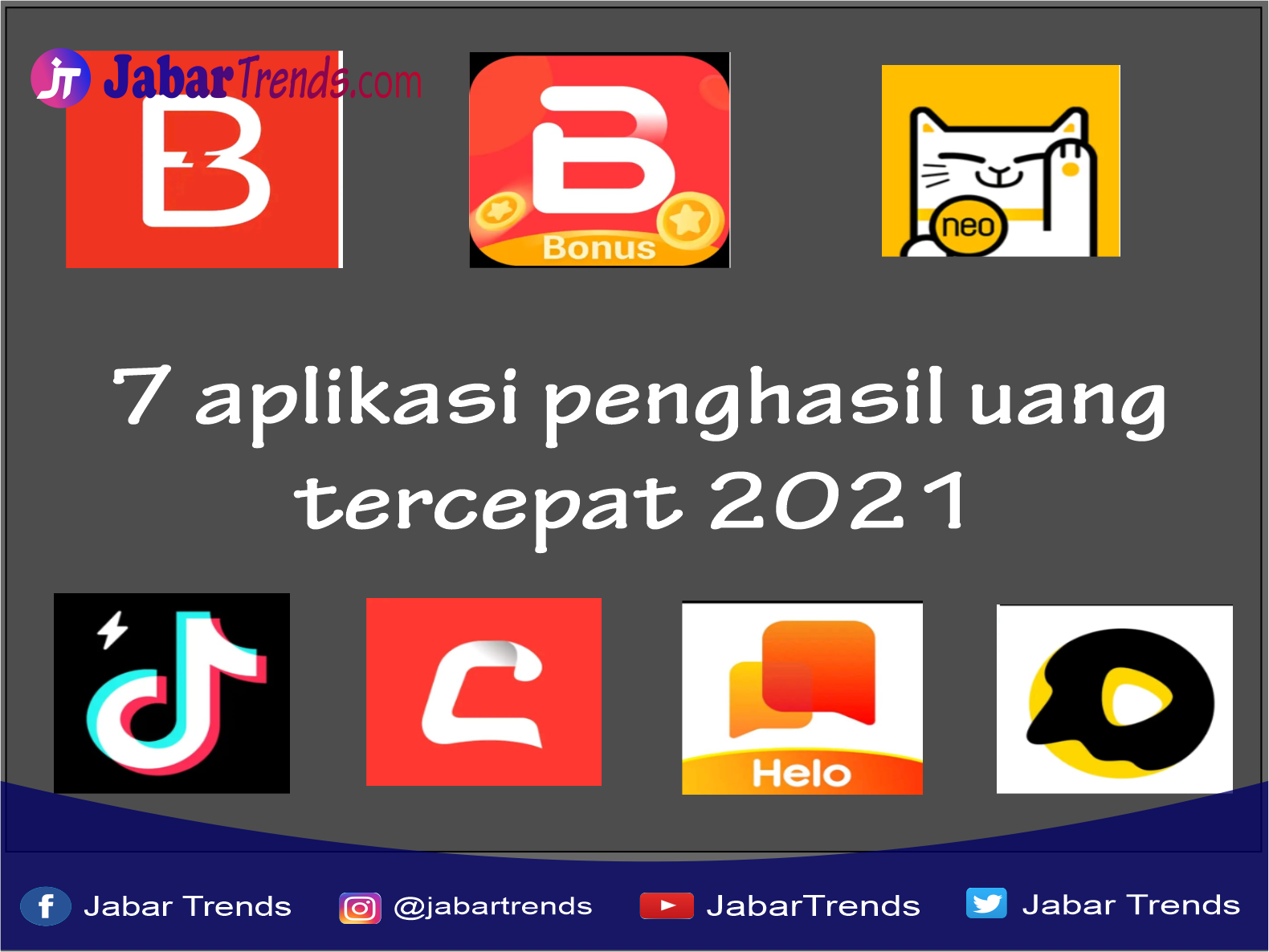 7 Aplikasi Penghasil Uang Tercepat 2021
