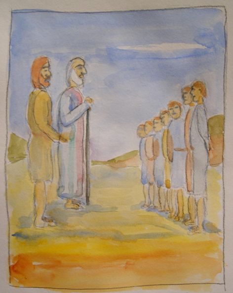 the vicar of silverdale: Jesse's sons